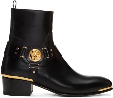 Versace Medusa Harness Boot (Women) 